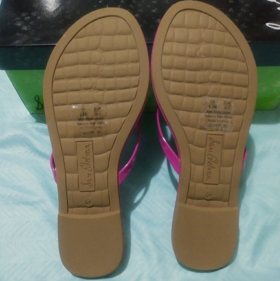 Sam Edelman Hot Pink Sandals - Picture 2 of 4